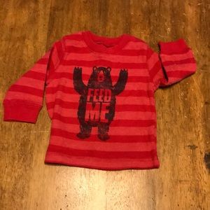 Jumping beans Feed Me bear shirt